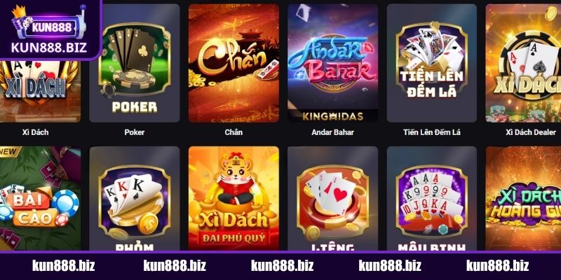Game bài đổi thưởng hấp dẫn