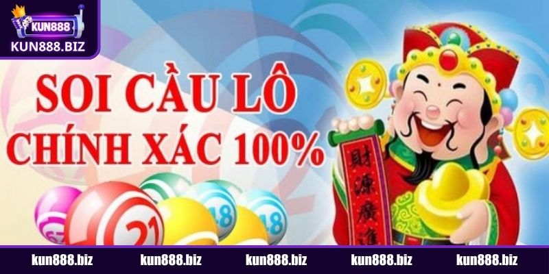 Soi cầu lô đề KUN888 thông minh chìa khóa vàng tìm số may mắn