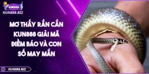 mơ thấy rắn cắn